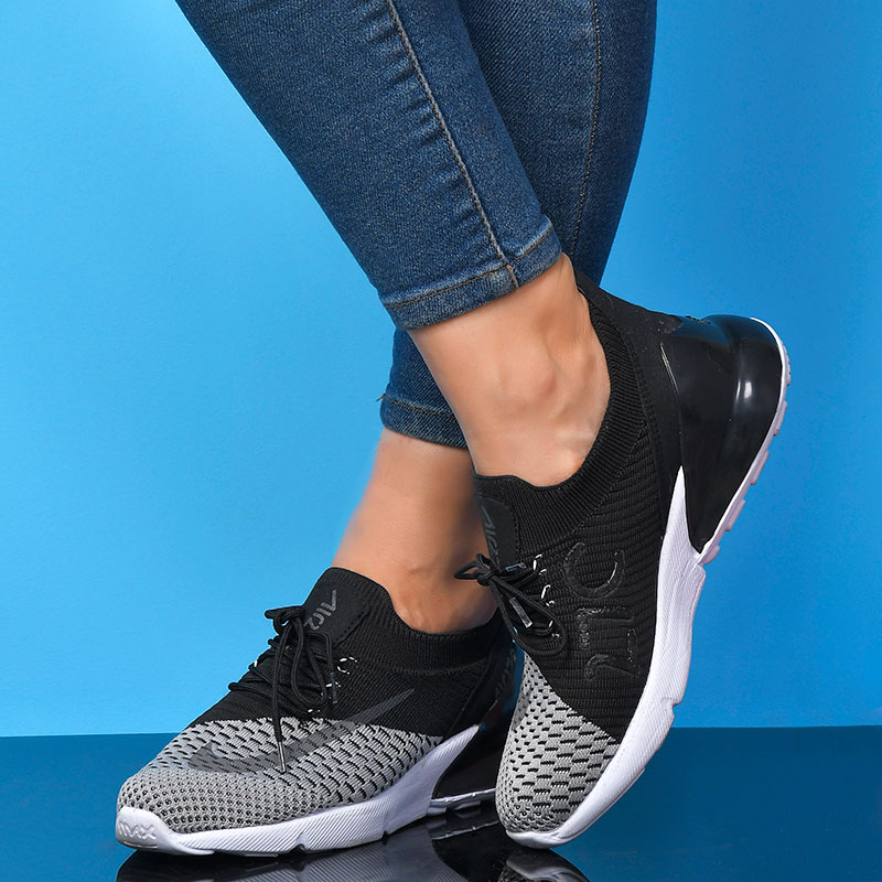 کفش دخترانه POPY مشکی طوسی