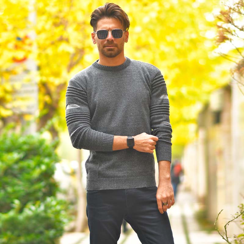 پلیوربافت مردانه مدل Arkin