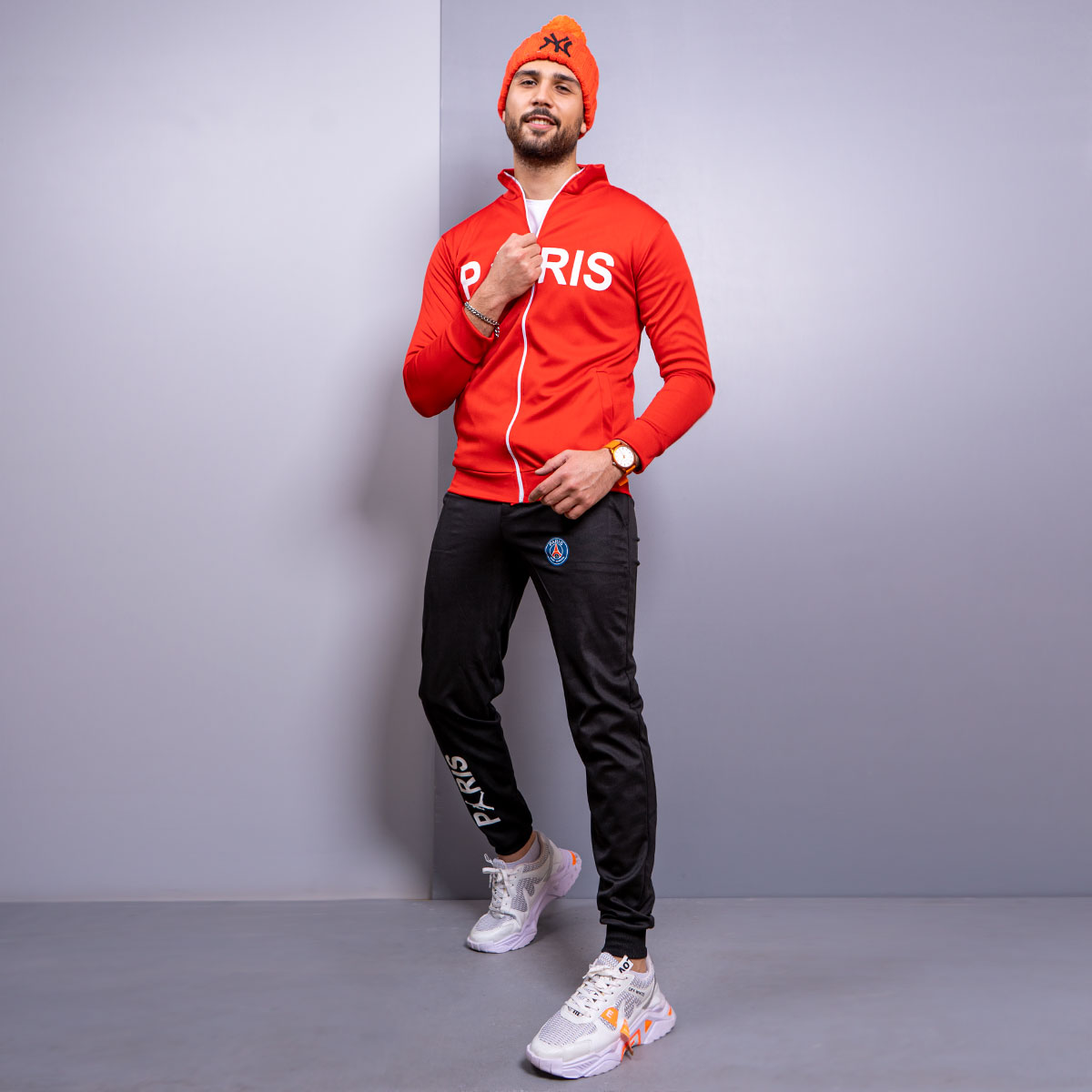 ست سوئیشرت شلوار PARIS مردانه مدلMADON