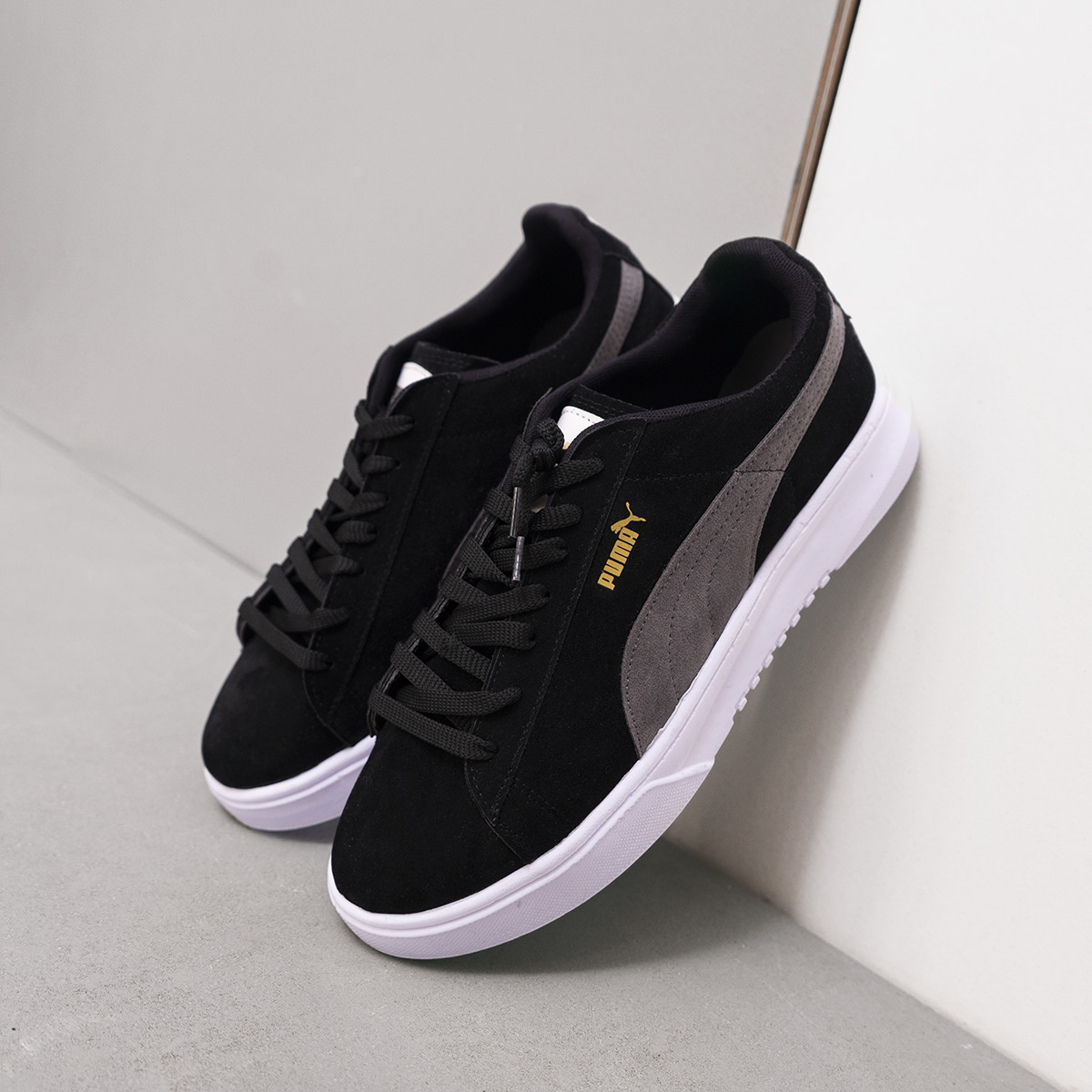 کفش مردانه puma مدل Panju رنگ مشکی طوسی