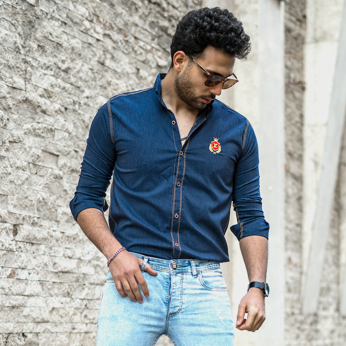 پیراهن مردانه لی مدل Anish