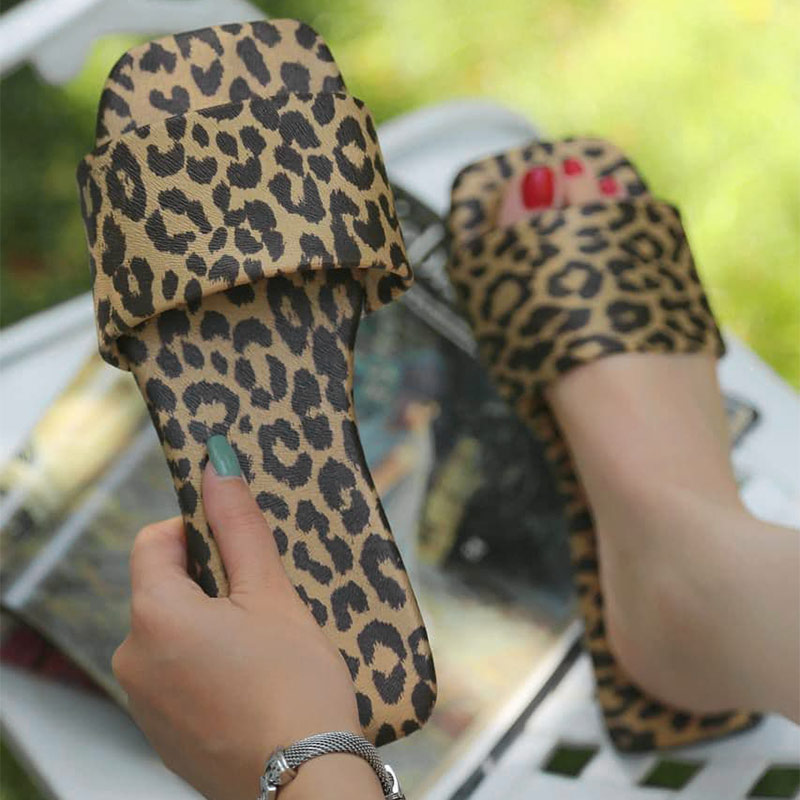 دمپایی پلنگی زنانه مدل Selina(T)