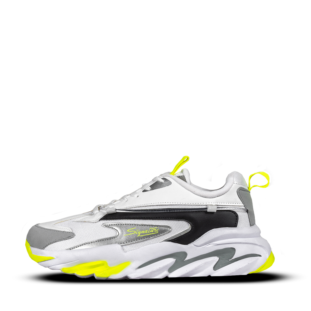 کفش ورزشی مردانه سفید سبز مدل Totio