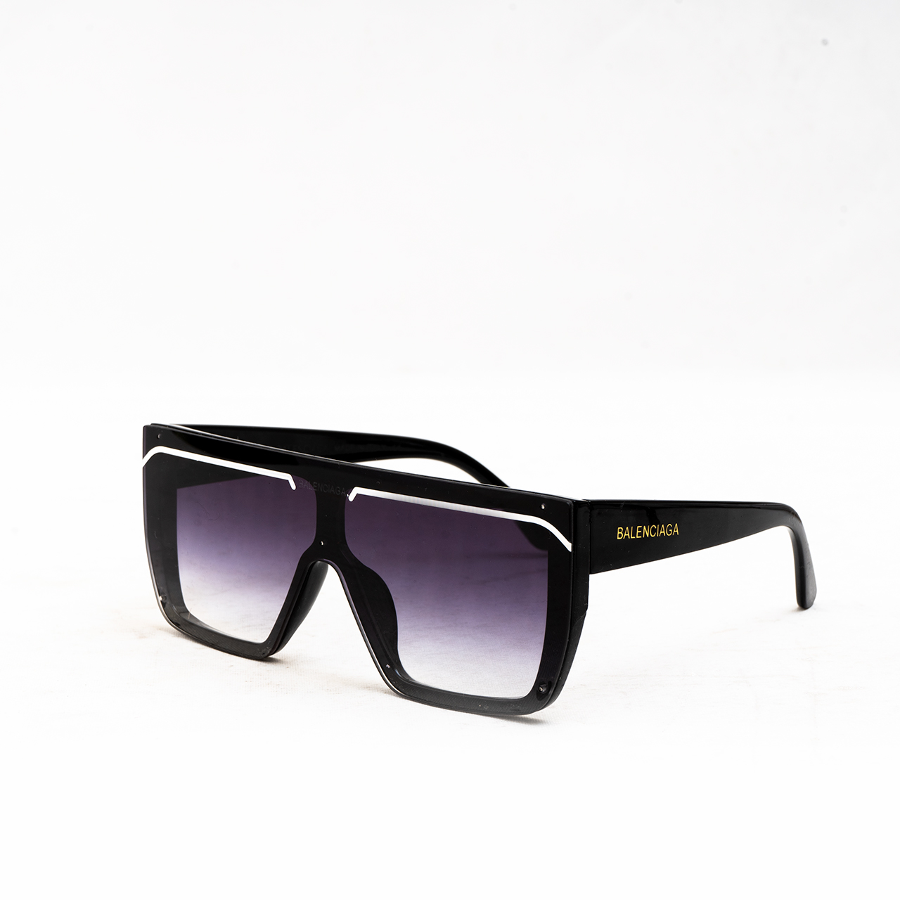 عینک آفتابی مردانه بنفش مدل balenciaga