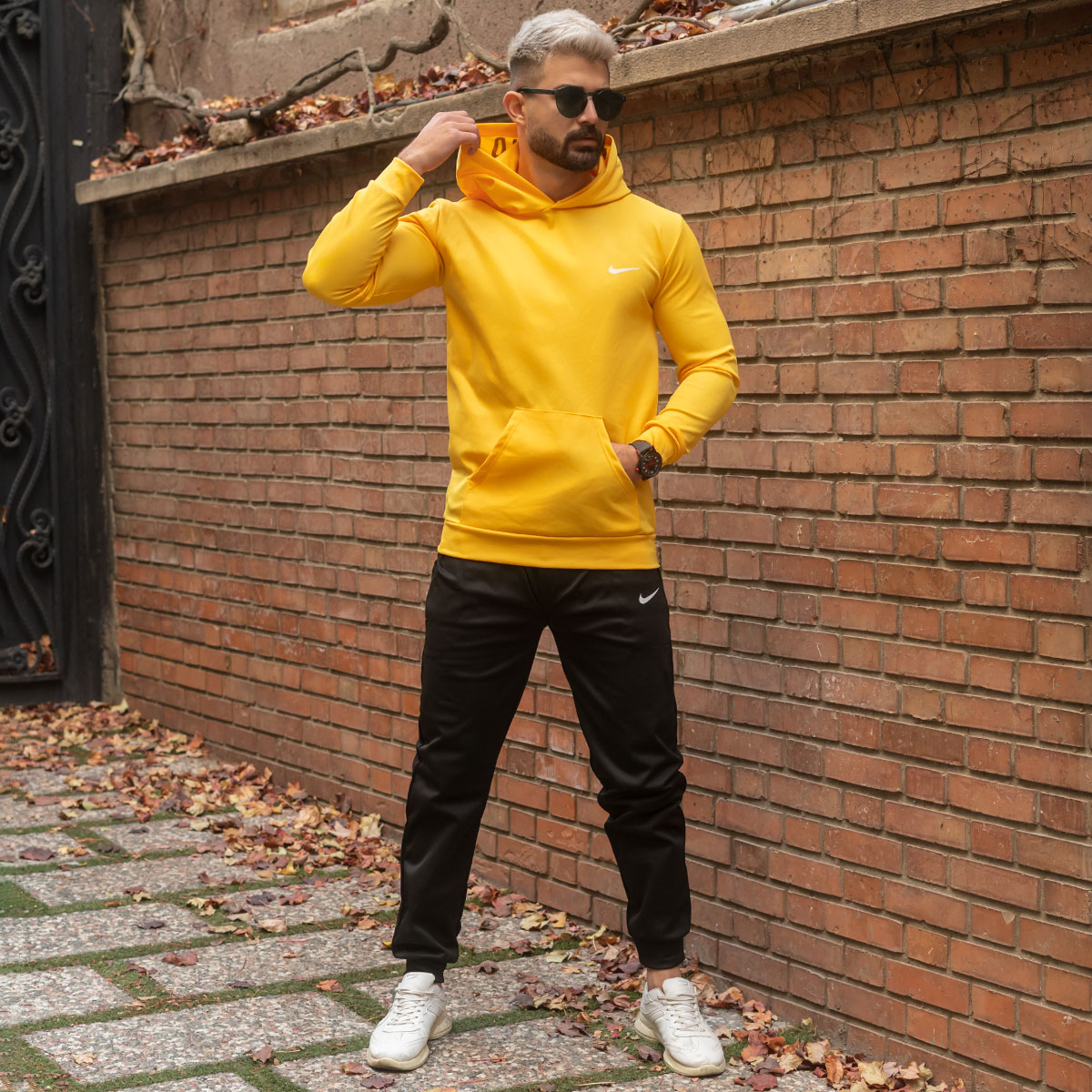 ست هودی شلوارنایک مردانه مدل ikan