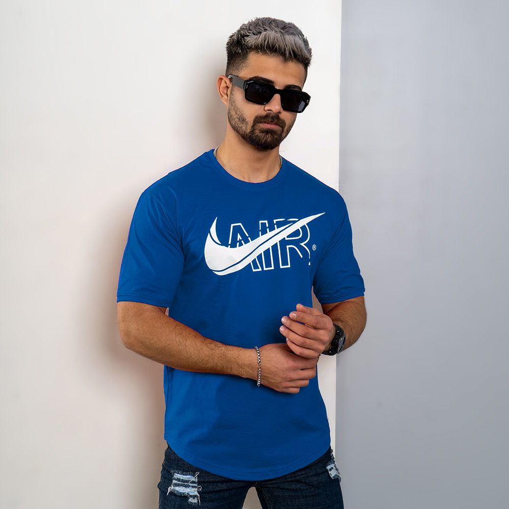 تیشرت مردانه NIKE AIR آبی مدل ROKO