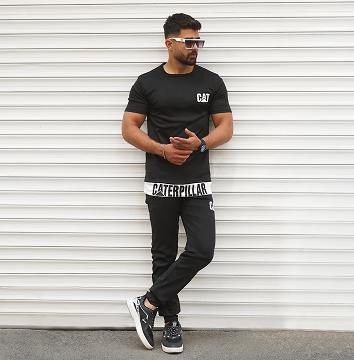 ست تیشرت شلوار CAT مردانه مدل OMEGA