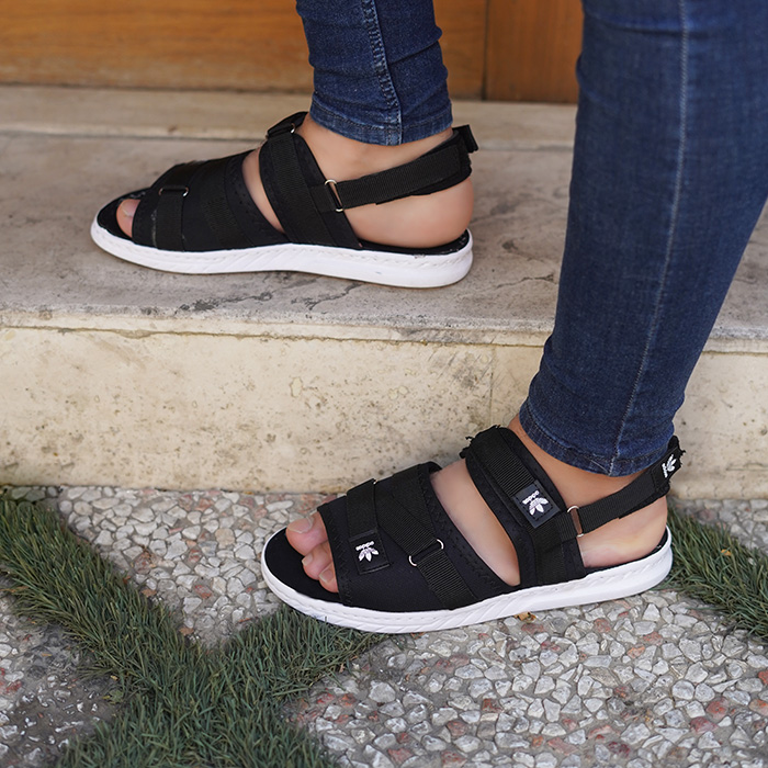 صندل مردانه مشکی مدل Havin