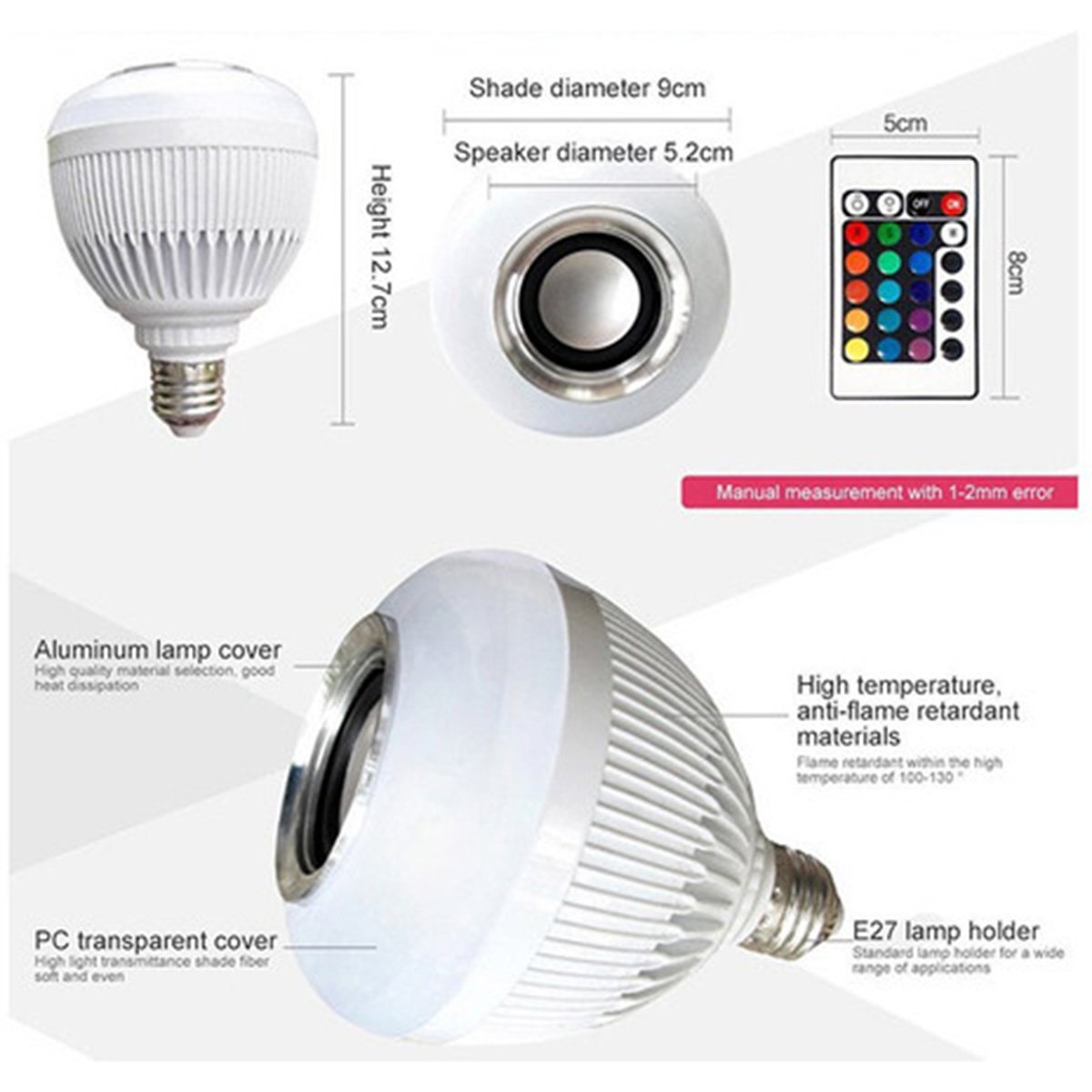 لامپ اسپیکر دار