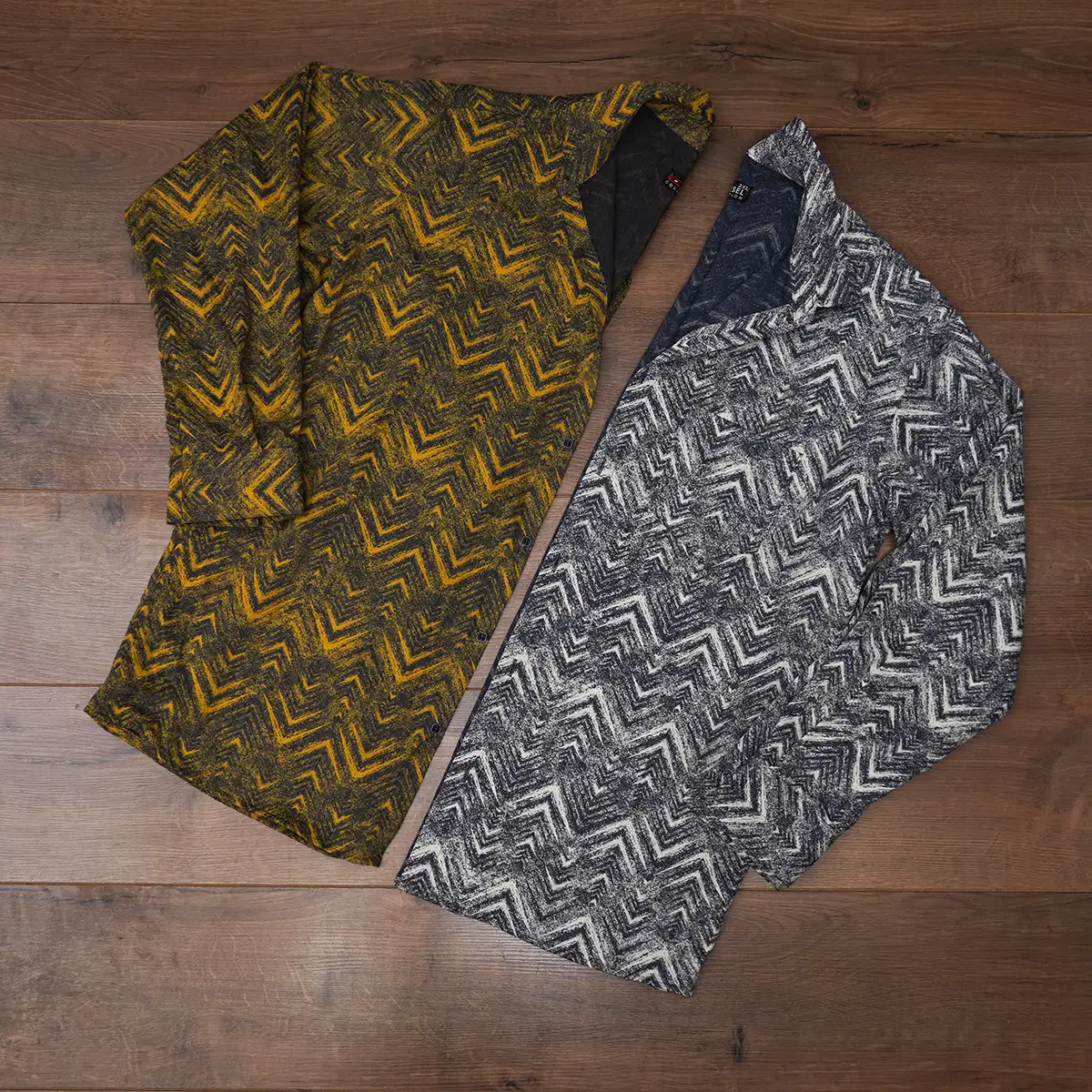 پیراهن مردانه خردلی مدل awino