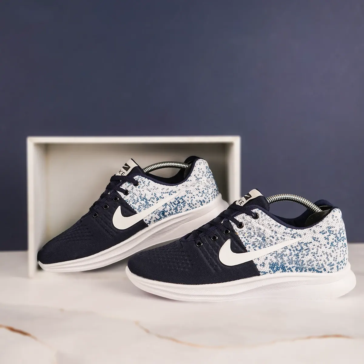 کفش ورزشی نایک سرمه ای مردانه مدل Saber