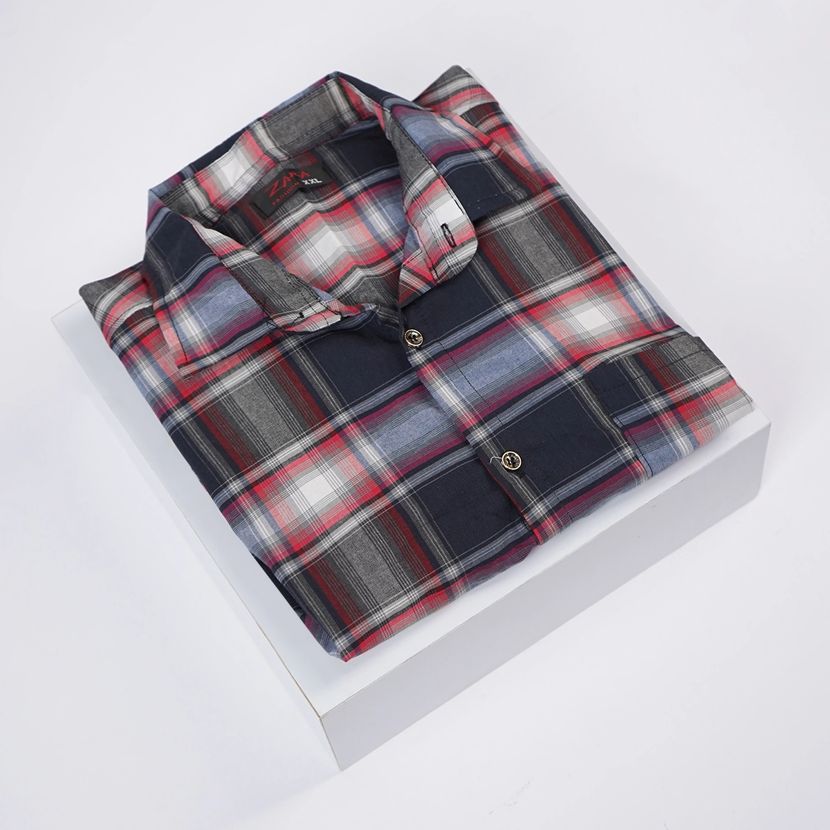 پیراهن مردانه مشکی قرمز مدل ahora