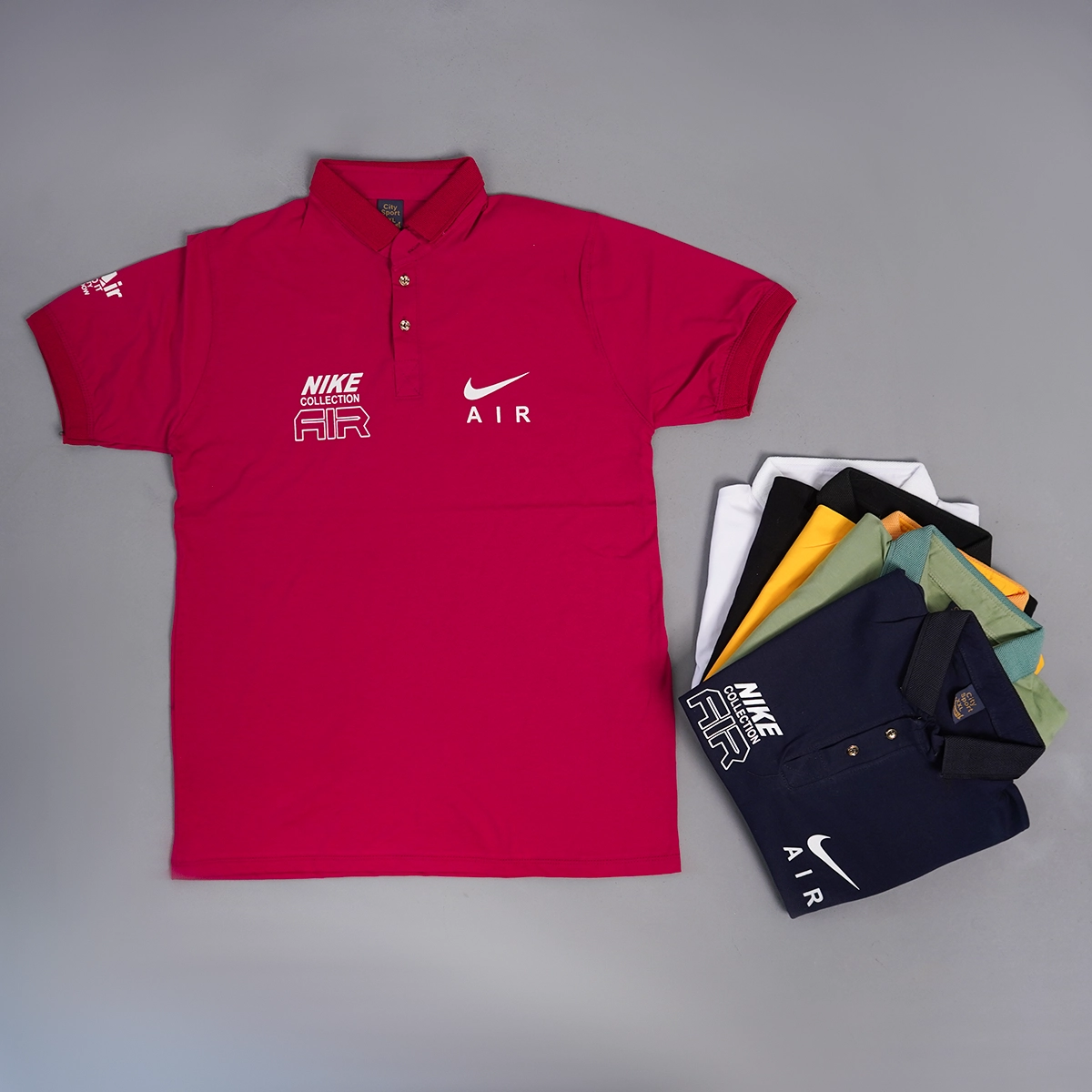 تیشرت مردانه مشکی مدل nike air collection