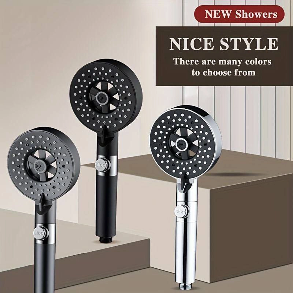 سردوش حمام تلفنی 4 حالته