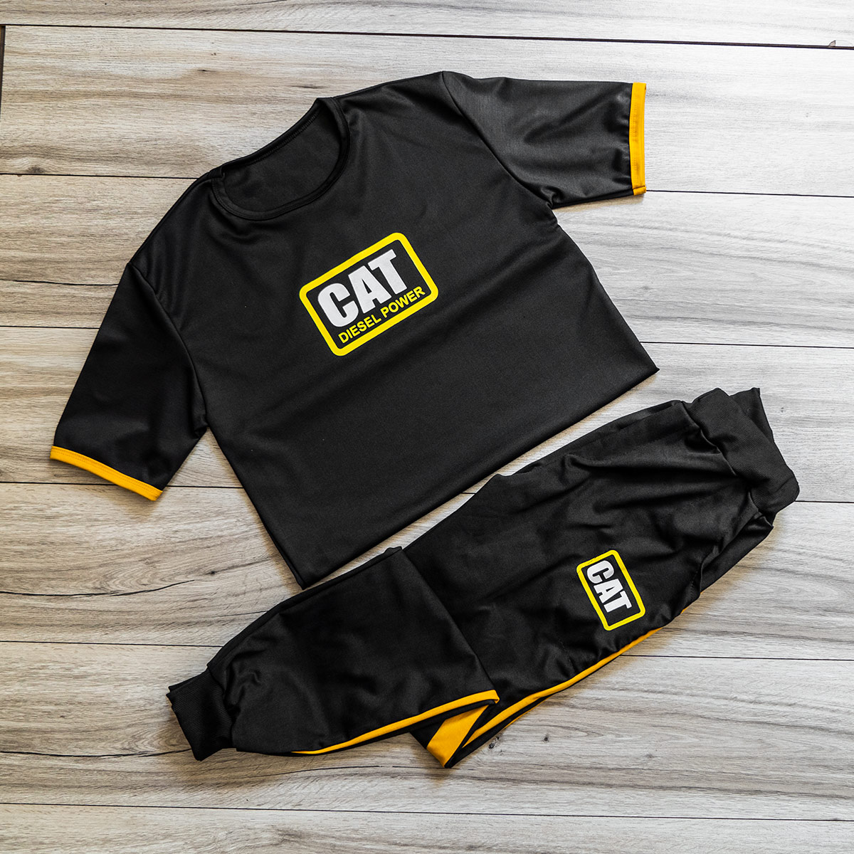 ست تیشرت شلوار Cat مردانه مدل Lomiel