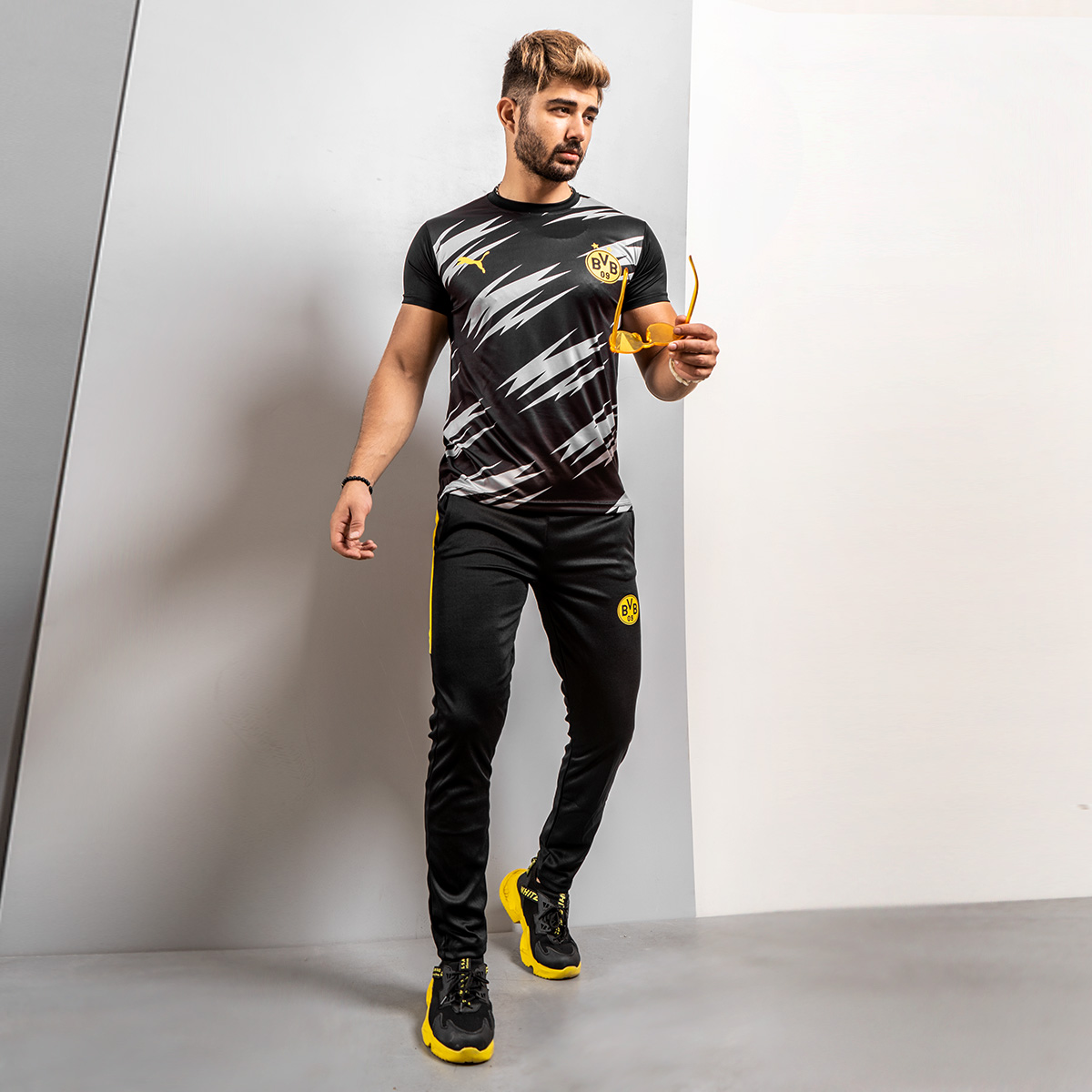 ست تیشرت شلوار مردانه دورتموندمدل K24