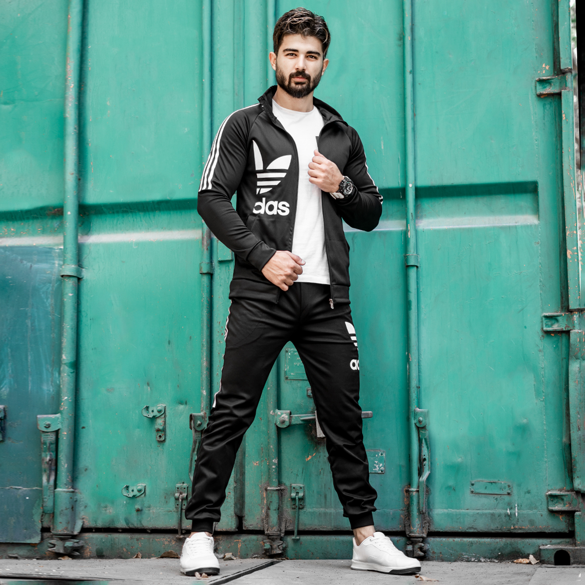 ست سوییشرت شلوار Adidas مردانه مدل Rito